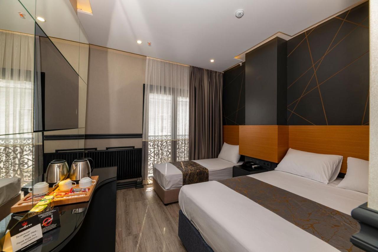 Confores Hotel อิสตันบูล ภายนอก รูปภาพ